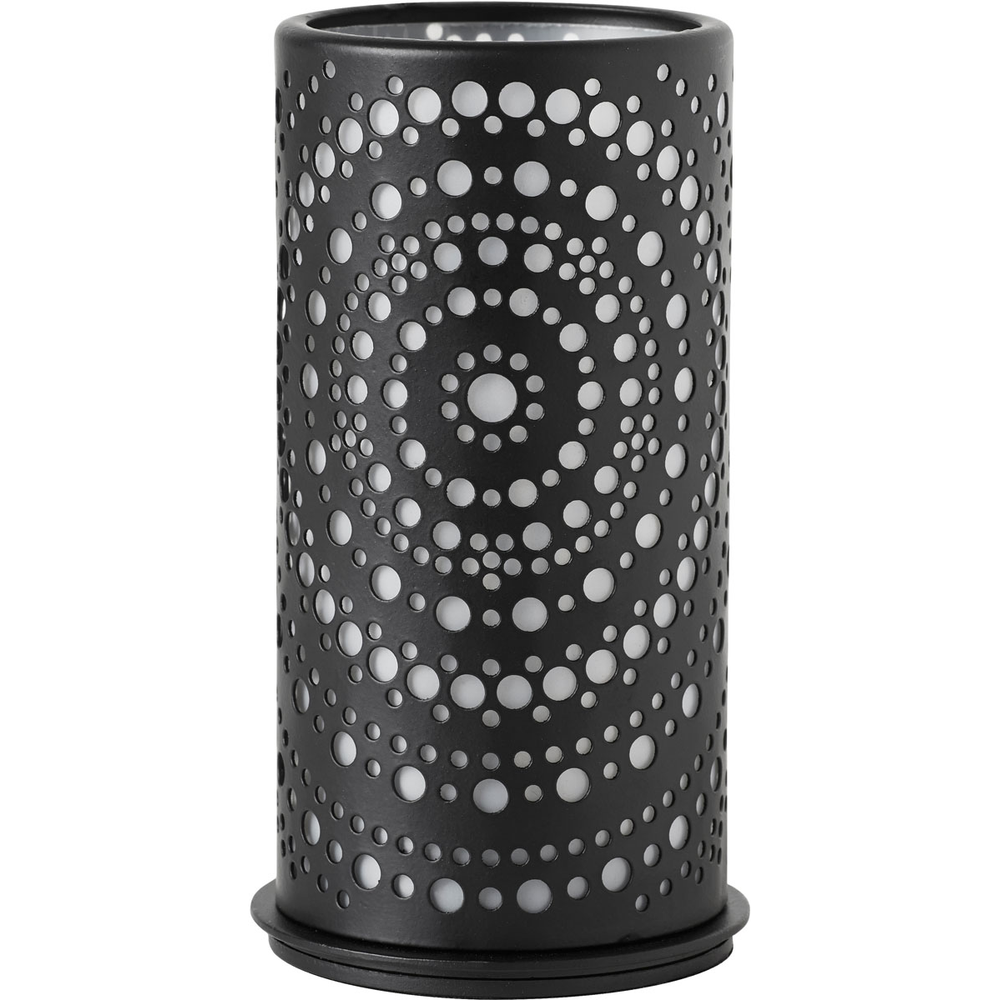 Duni Kerzenhalter Billy 140 x 75 mm schwarz, Metall