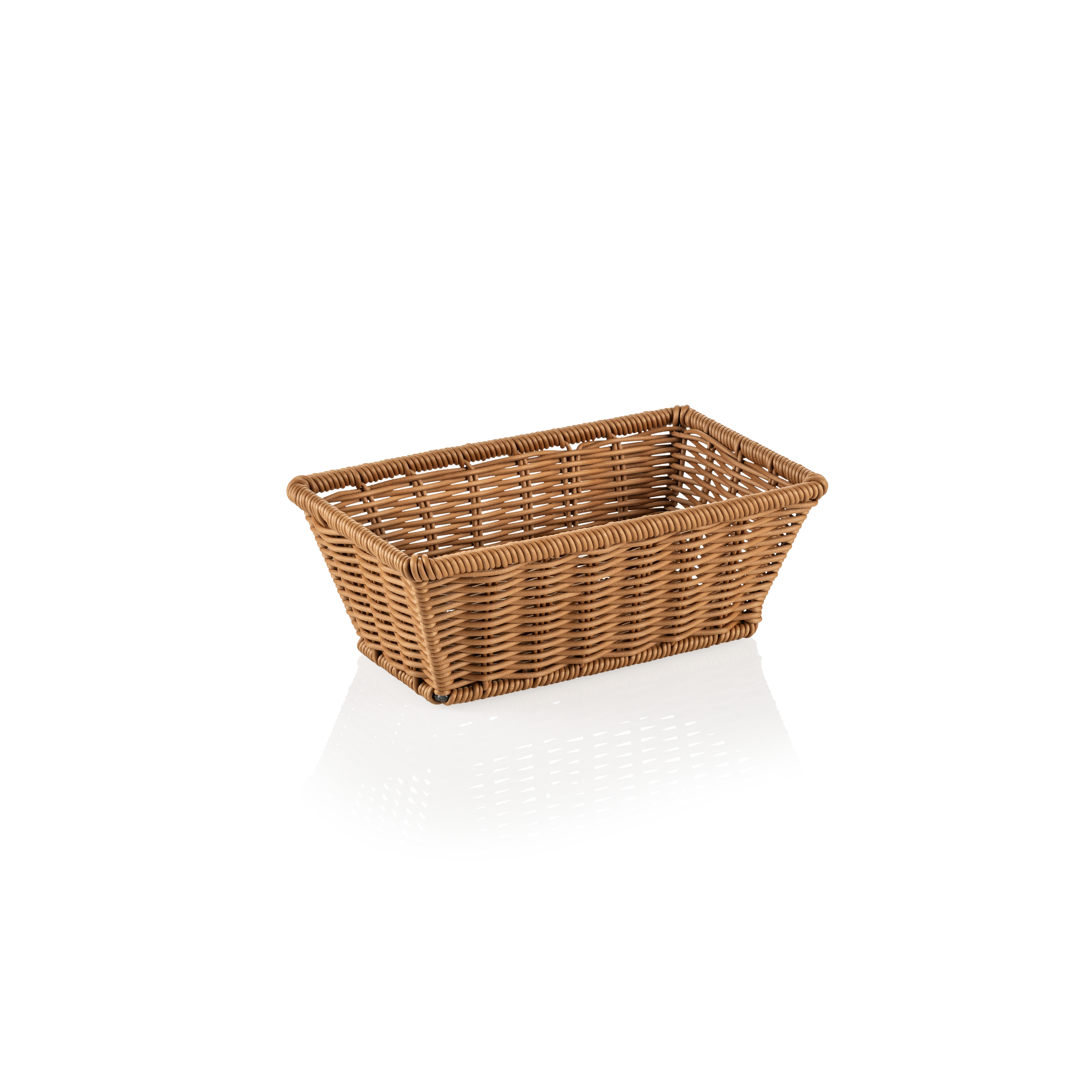 WAS GN Korb 1/4 WEAVER PRO GN Körbe, beige, Polypropylen, Chromnickelstahl 18/10