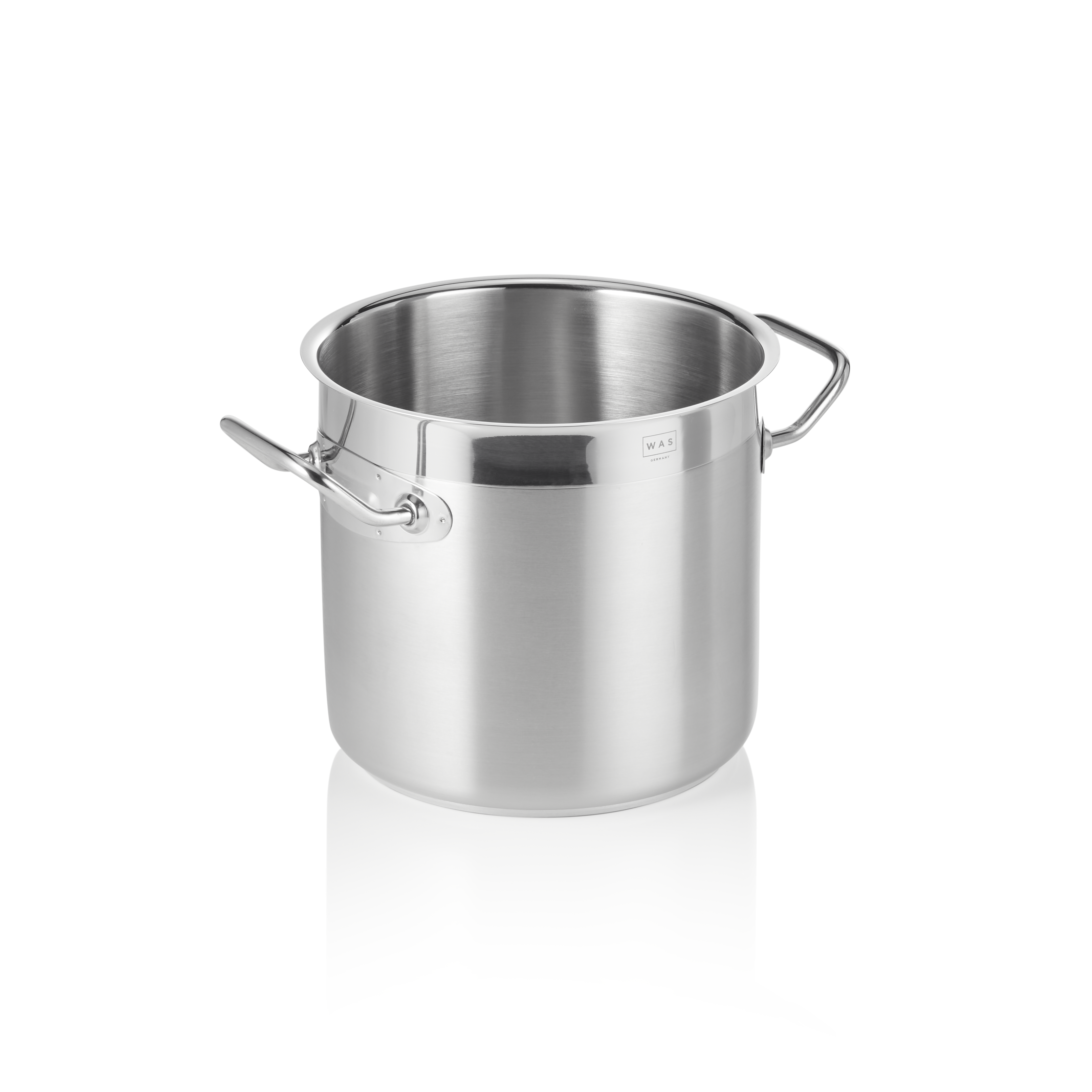 WAS Suppentopf COOKWARE 21, Ø 20 cm, 6 ltr., Chromnickelstahl 18/10