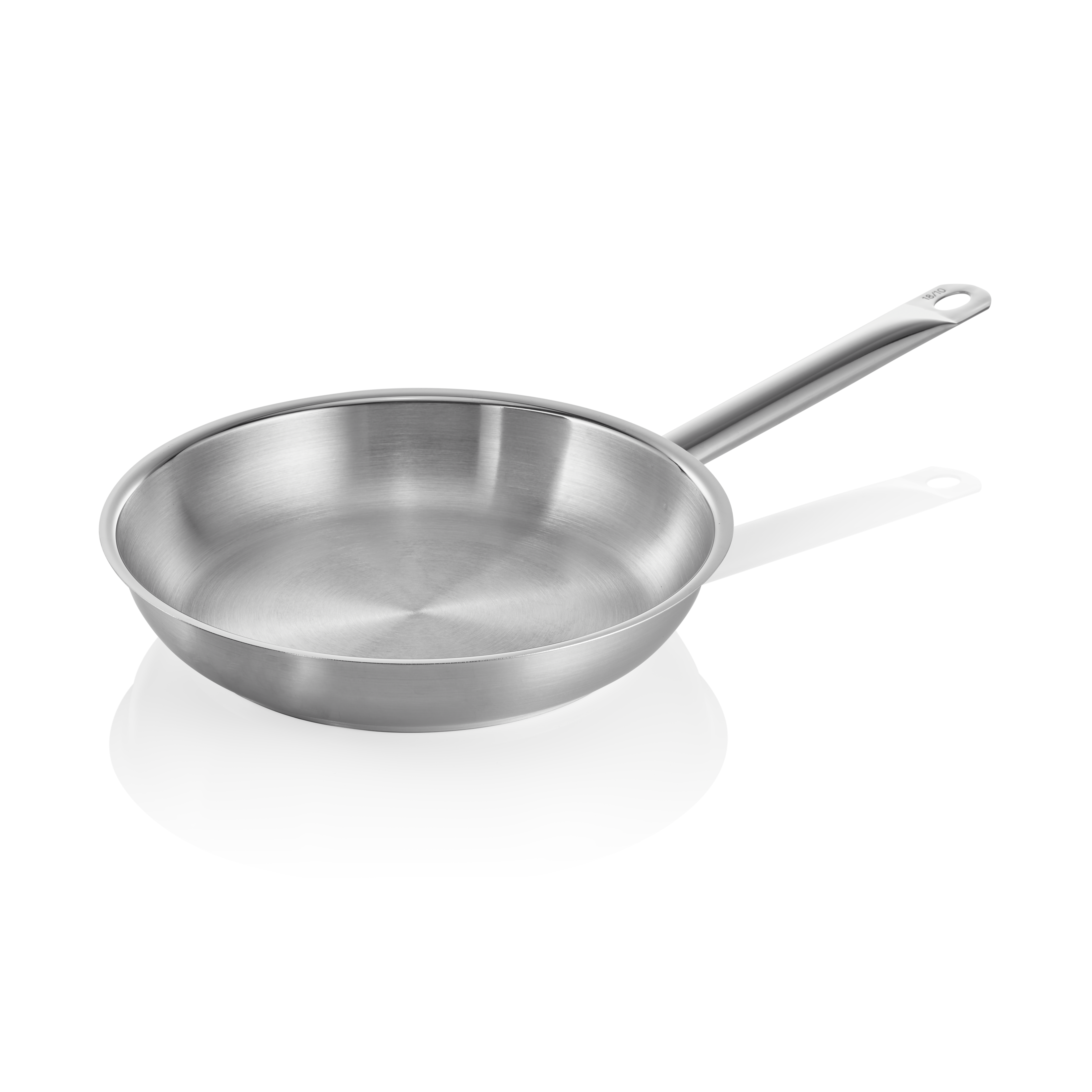 WAS Pfanne COOKWARE 21, Ø 28 cm, Höhe 5,5 cm, Chromnickelstahl 18/10