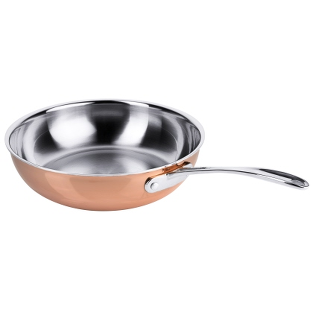 Contacto Pfanne, tief, aus Kupfer 28 cm aus Mehrschichtmaterial