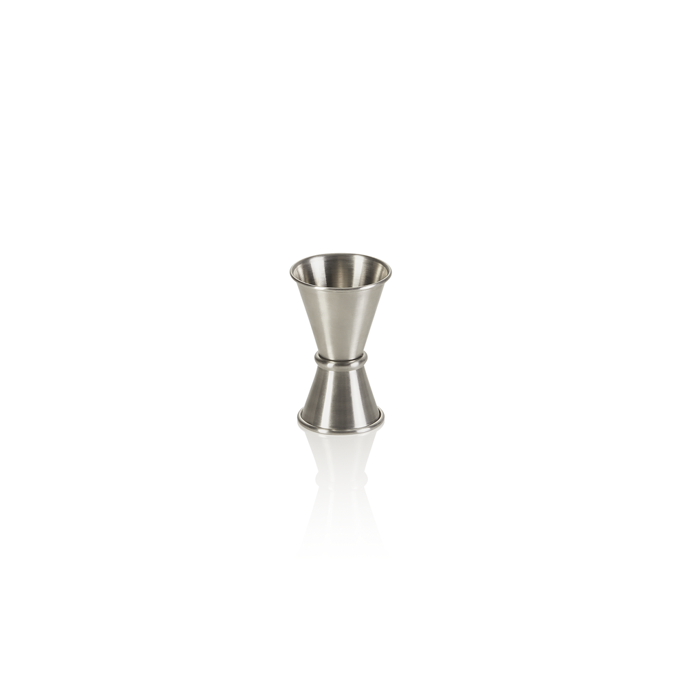 WAS Jigger, Ø 4,5 cm, Höhe 7 cm, 1,5/3 cl, Chromnickelstahl