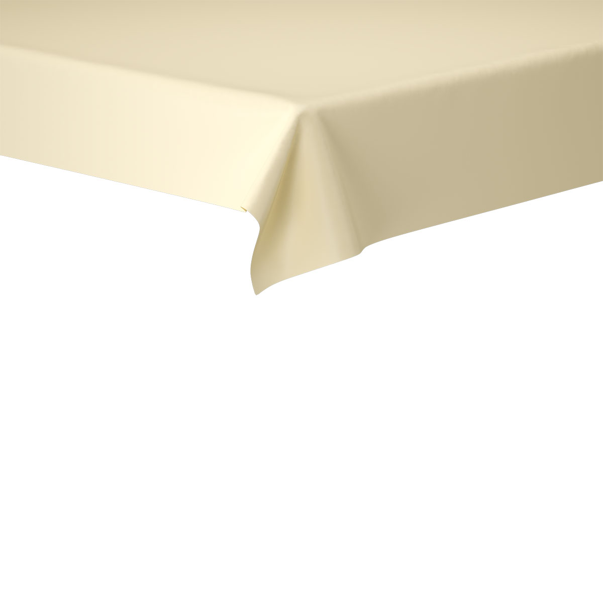 Duni Dunisilk-Tischdecken 118 x 120 cm Linnea cream