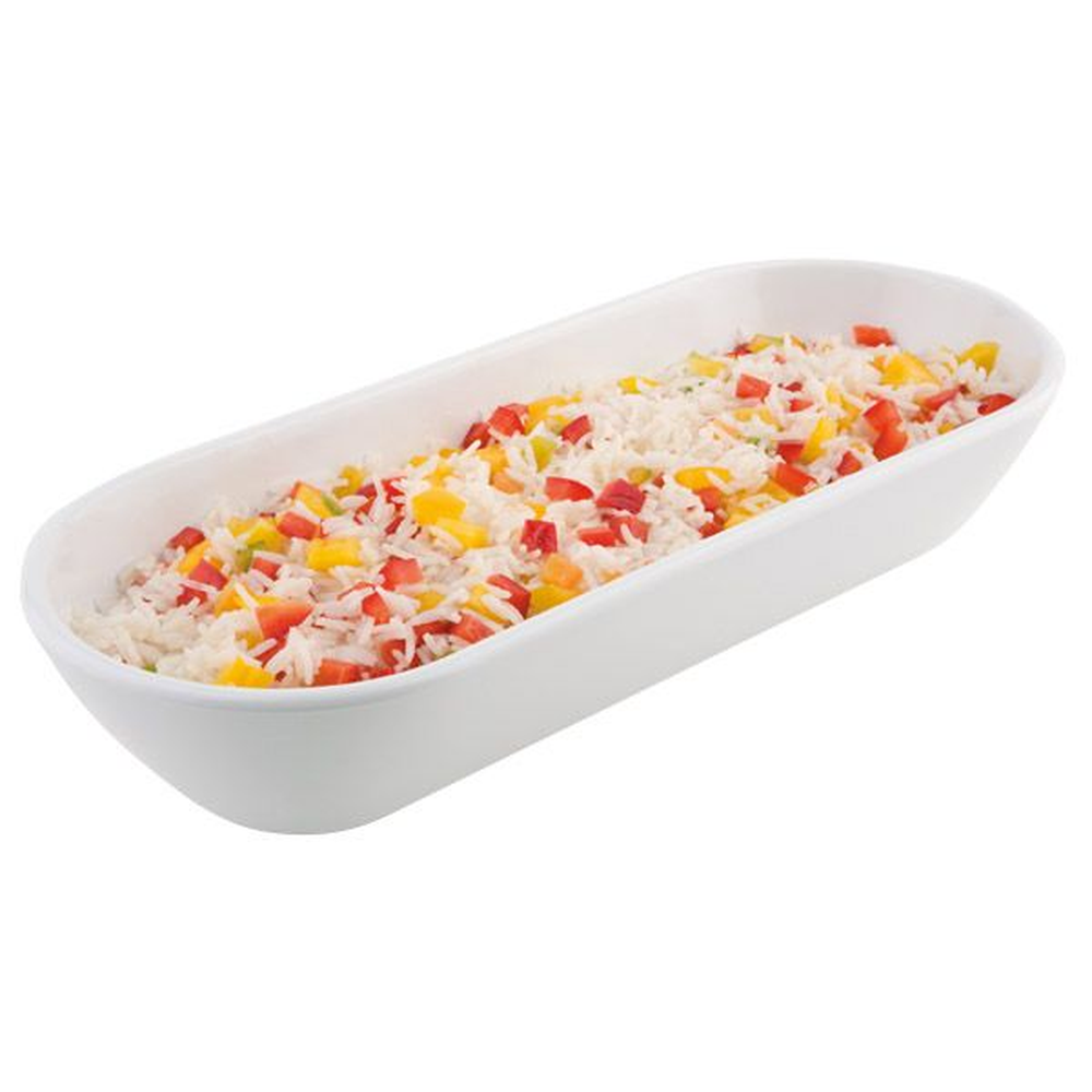 APS Schale -PURE- 38,5 x 15,5 cm, H: 7,5 cm , Melamin, weiß, 1,5 Liter