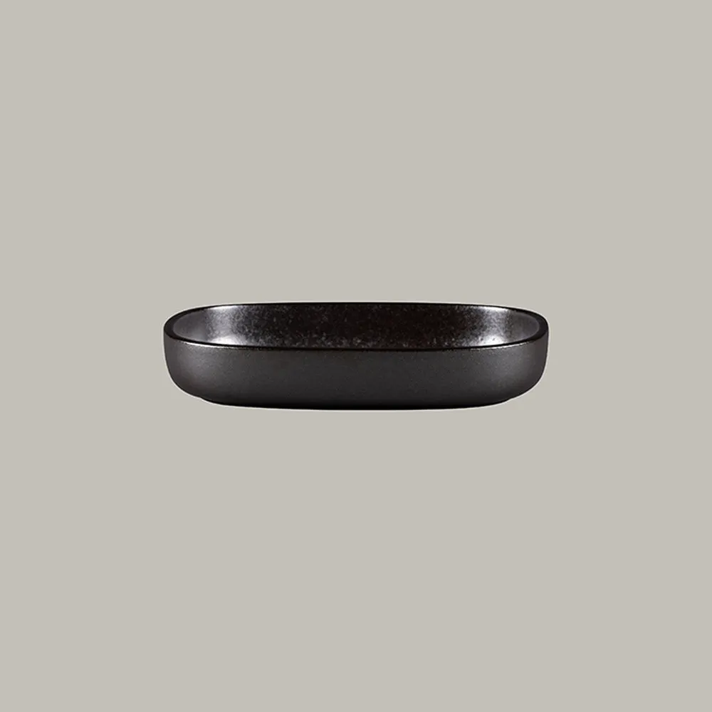 RAK Platte oval tief - forge Serie: Ease L 26 cm / W 18.3 cm / Ht. 4.5 cm / Con