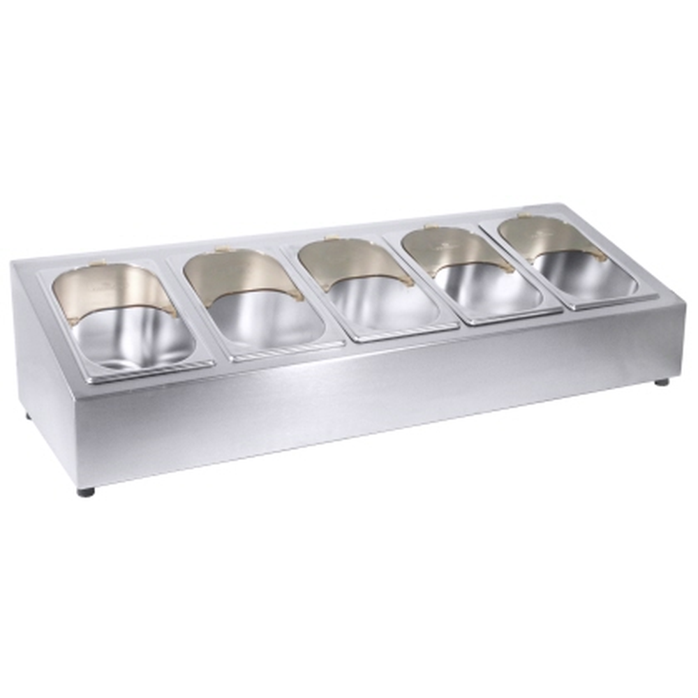 Contacto Besteckkasten für 5 Einsätze für Bestecke GN 1/4 7002/001