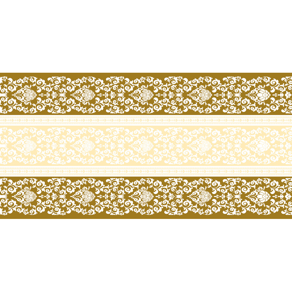 Mank Tischläufer Pascal gold-creme 40 cm x 24 m