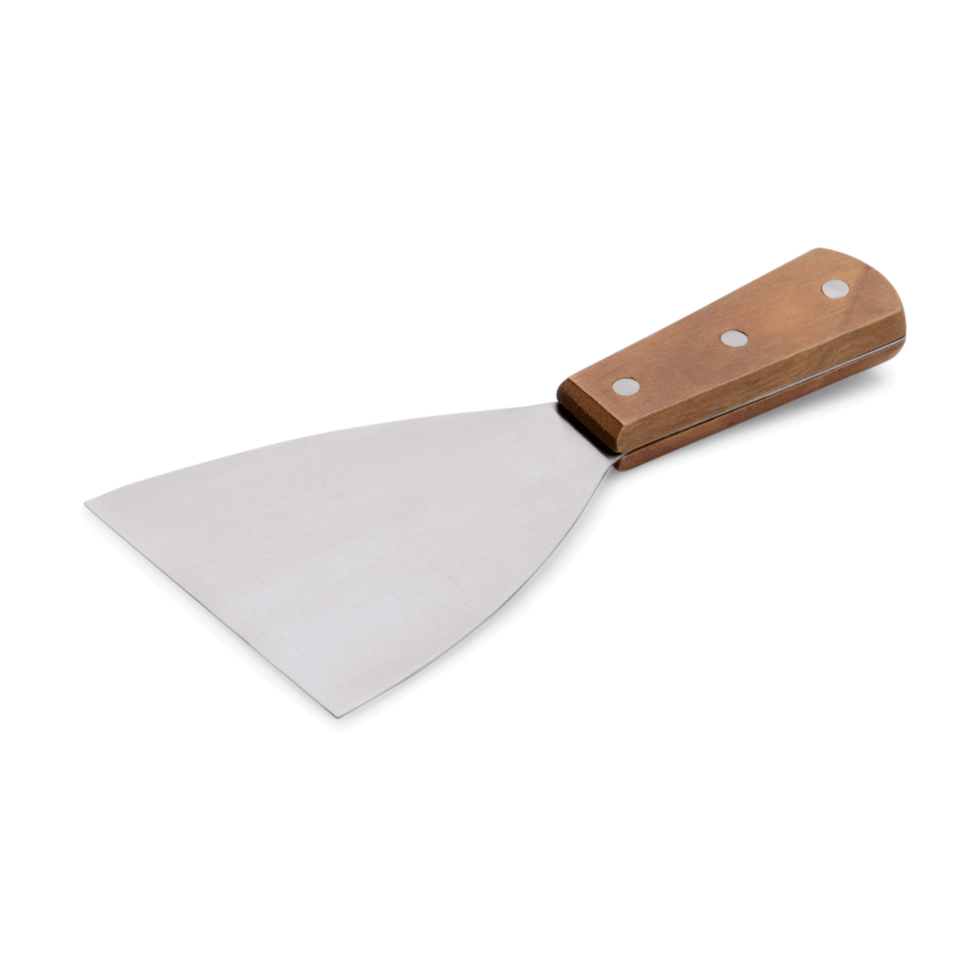 WAS Spachtel, 21 cm, geschlossen, Edelstahl, Holz