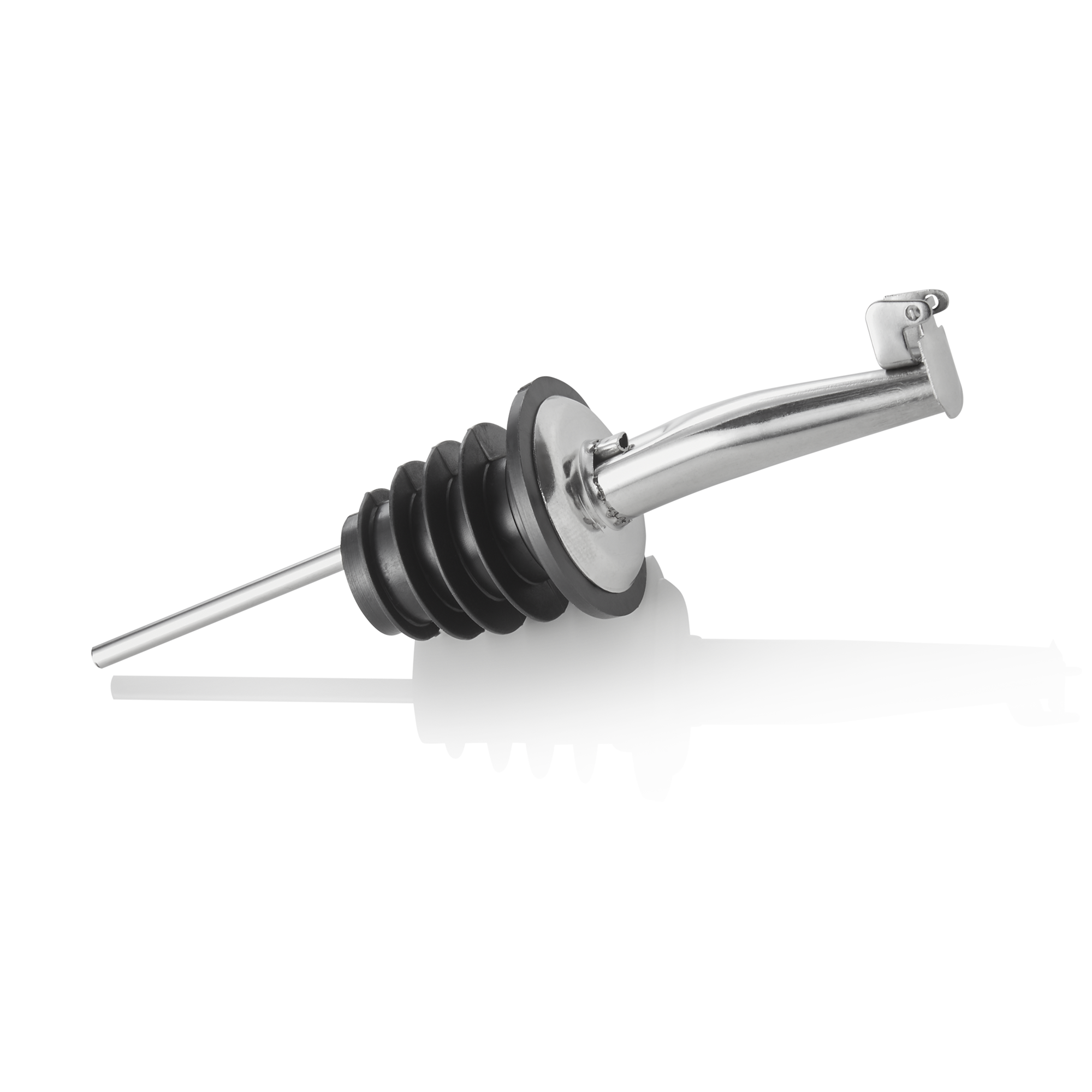 WAS Ausgießer Set, 11 cm, Set á 12 Stück, Chromnickelstahl 18/8, Kunststoff