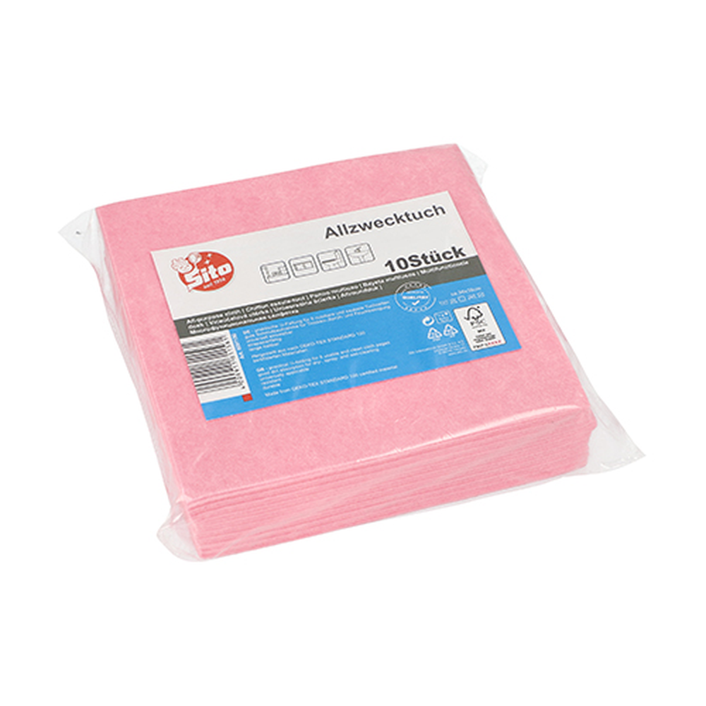 Papstar Allzwecktücher 38 cm x 38 cm rosa