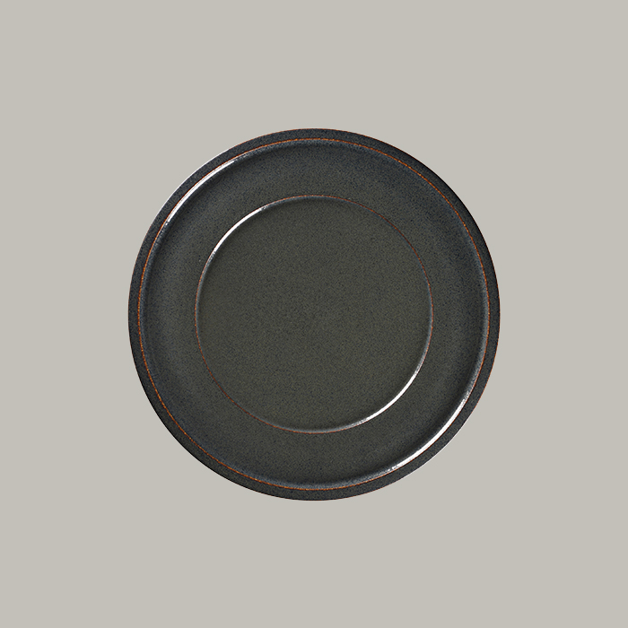 RAK Teller flach mit Rand - caldera  Serie: Ease Ø 31.8 cm / Ht. 2.3 cm