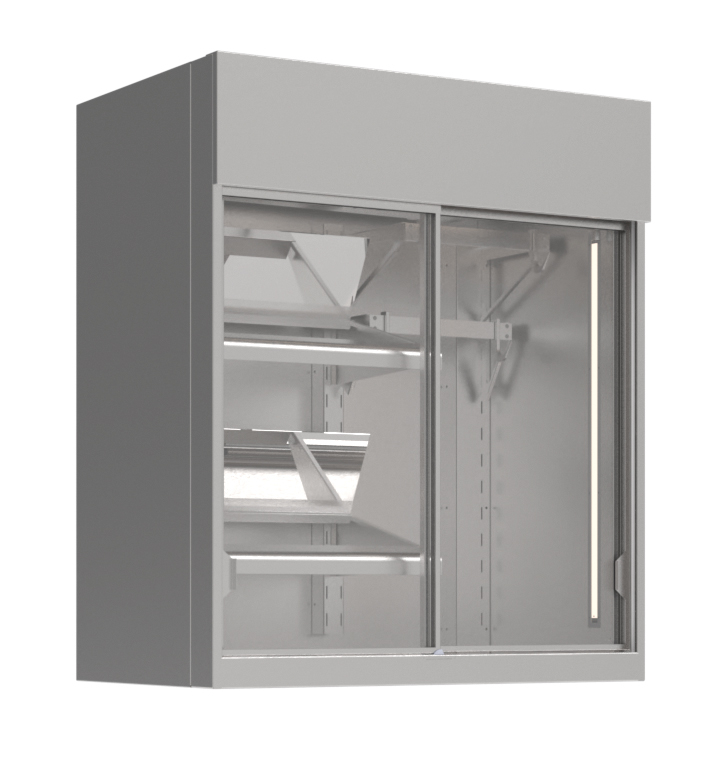 Nordcap Fleischkühlvitrine FKV-FS-110 (Aufbau)