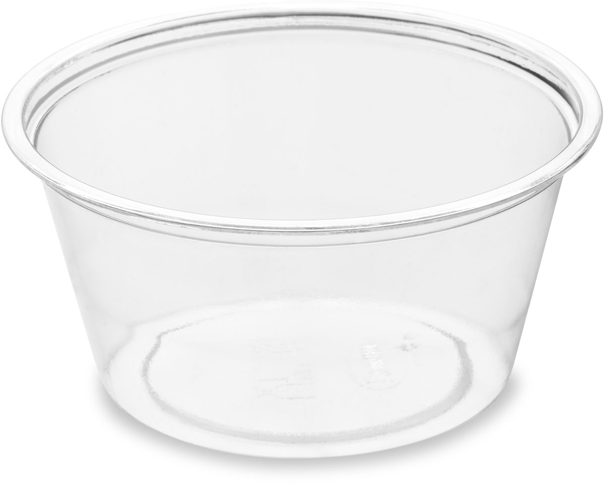 Duni Dressingbecher 60ml, rPET 64 x 64 x 30 mm