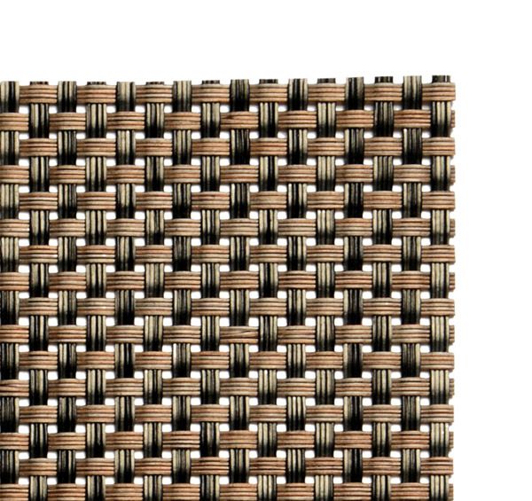 APS Tischset - beige, braun 45 x 33 cm , PVC, Schmalband