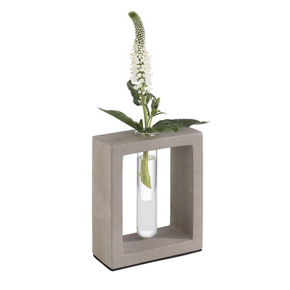 APS Vase mit Glaseinsatz -ELEMENT-