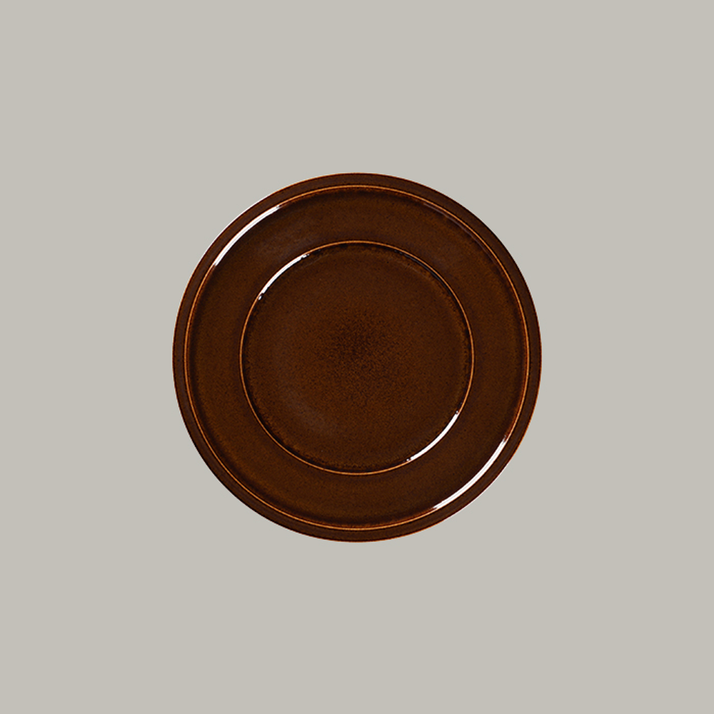 RAK Teller flach mit Rand - honey Serie: Ease Ø 27.6 cm / Ht. 2.4 cm