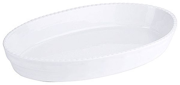Contacto Backform Porzellan weiß 32,0 x 19,5 x H5,0 cm