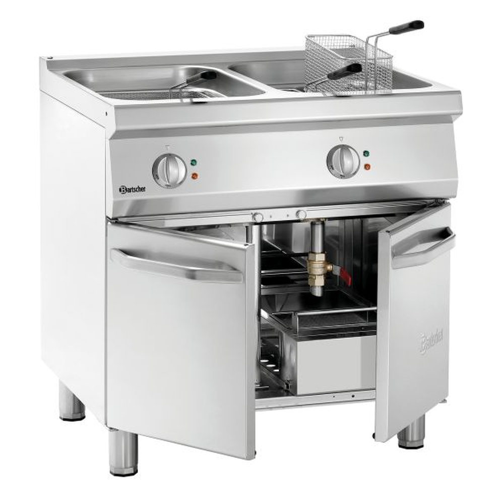 Bartscher Elektro- Standfritteuse mit 2 Becken