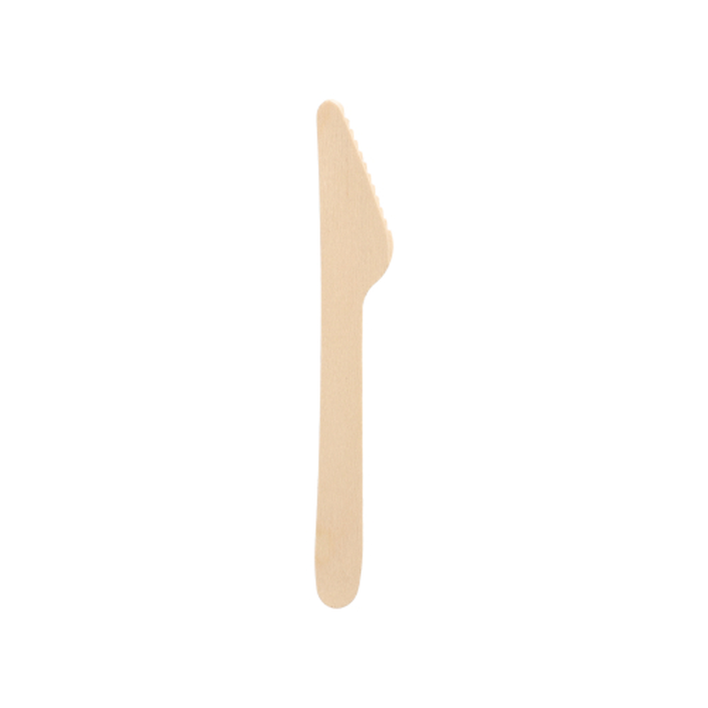 Papstar Messer, Holz "pure" 16,5 cm
