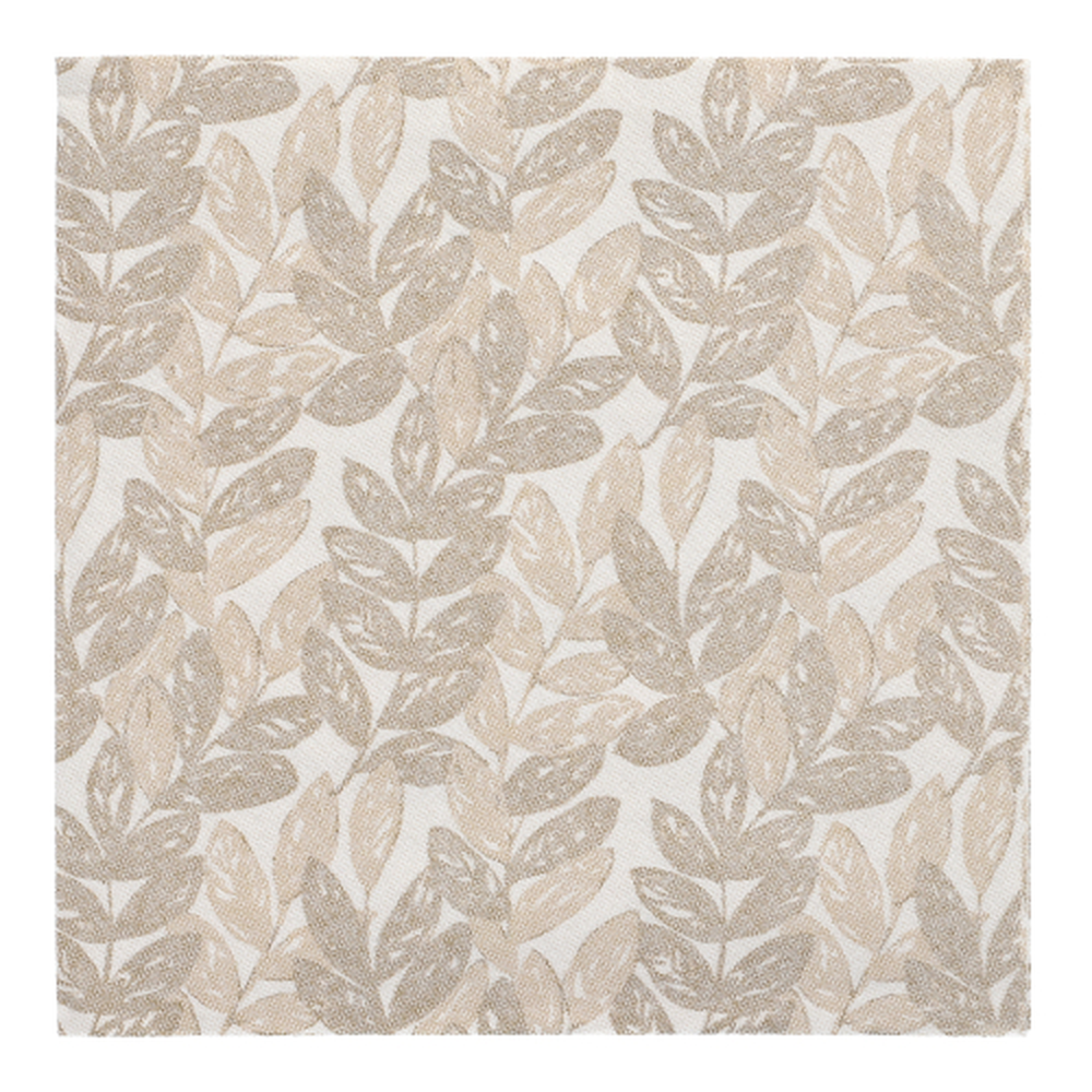 Papstar Servietten "ROYAL Collection" 1/4-Falz 40 cm x 40 cm sand "Nature"