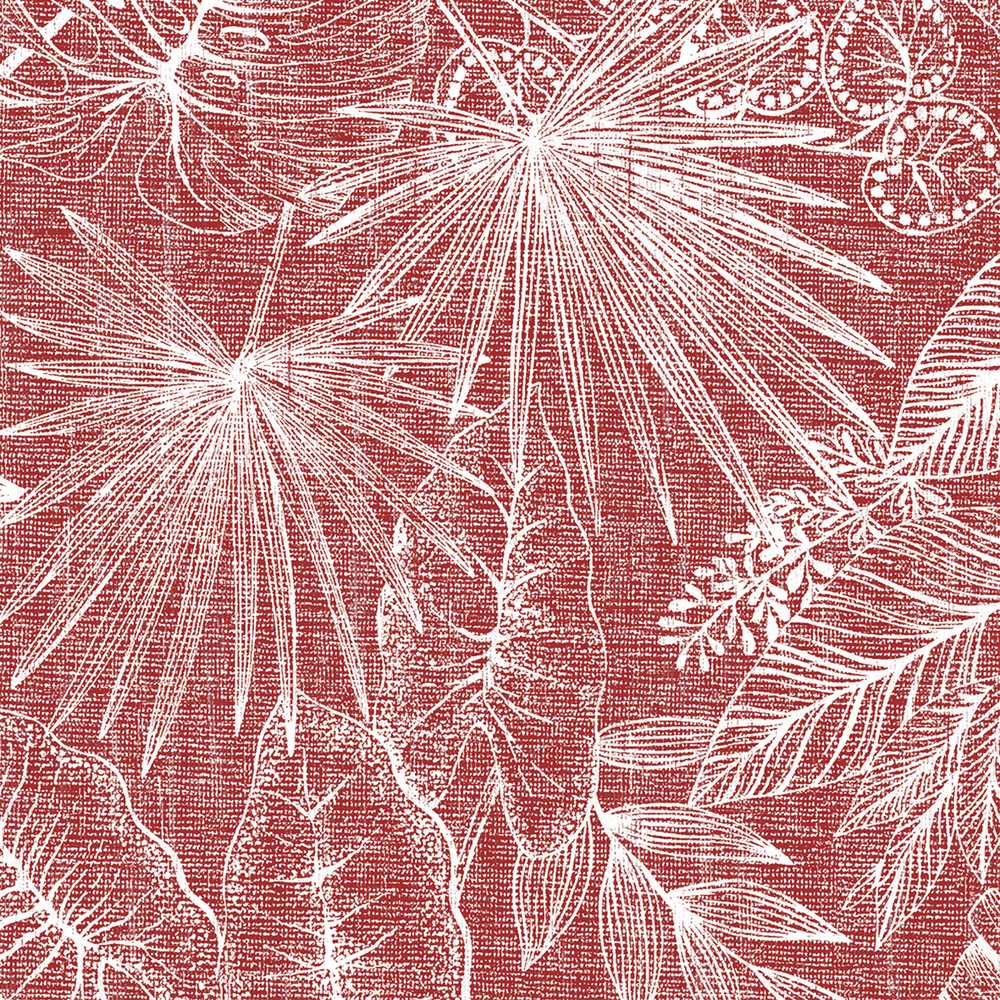 Mank Serviette Kona bordeaux 40 x 40 cm 1/4 Falz