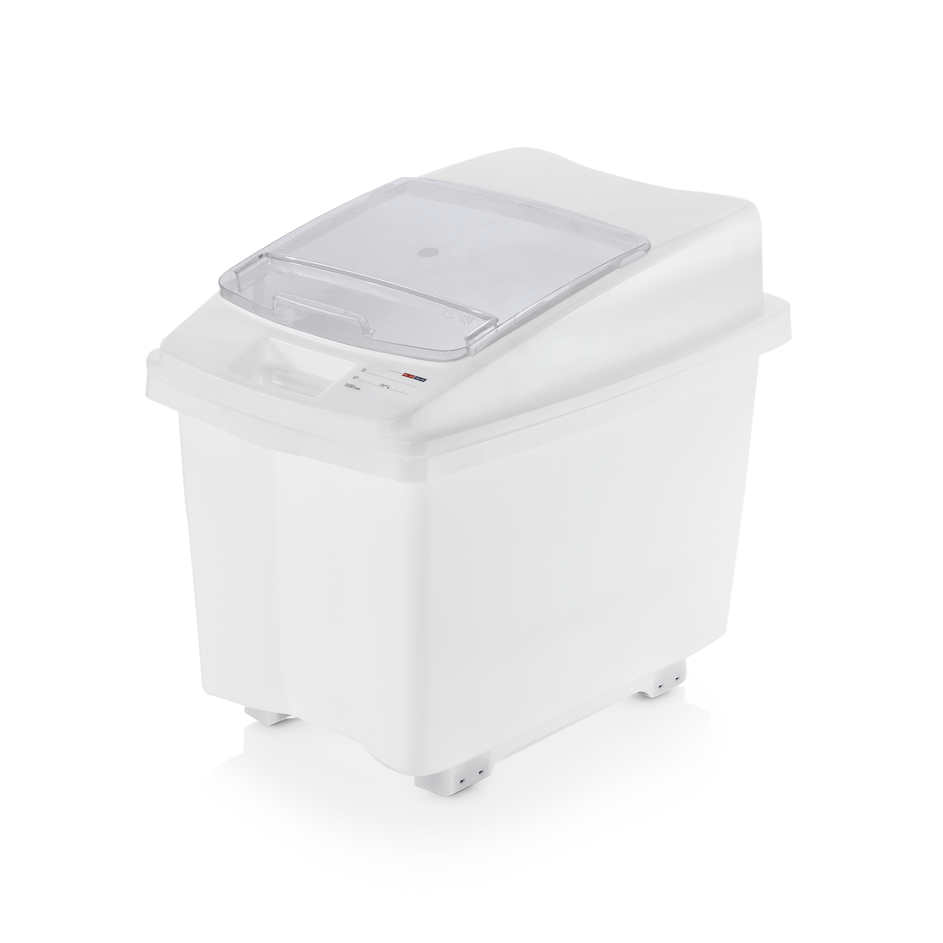 WAS HACCP Lebensmittelbehälter, 80 ltr., 66 x 43 x 55 cm, HDPE