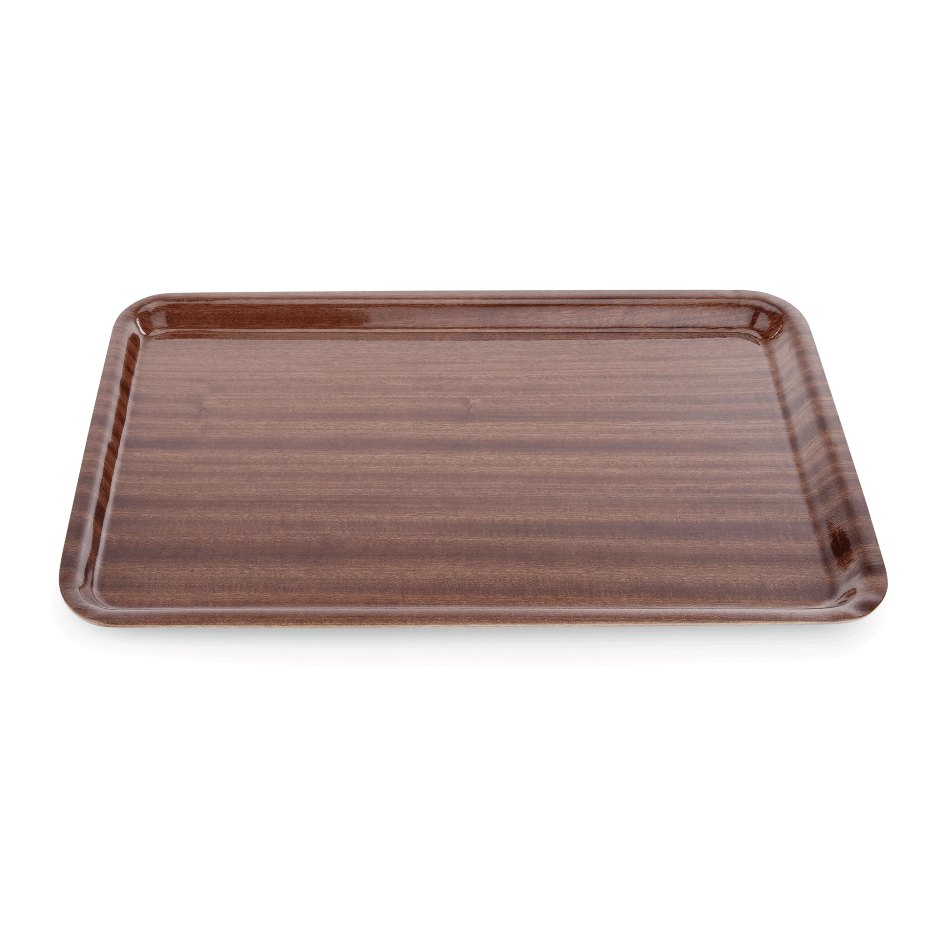 WAS Tablett GN 1/1 TRAY 90, 53 x 32,5 x 1,5 cm, non slip, MDF Holzoptik