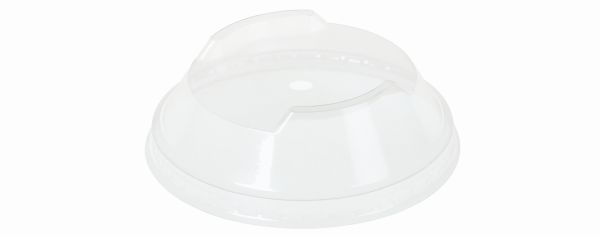 Pacovis Domdeckel PLA, stapelbar, mit C-Loch, Ø96mm, nat