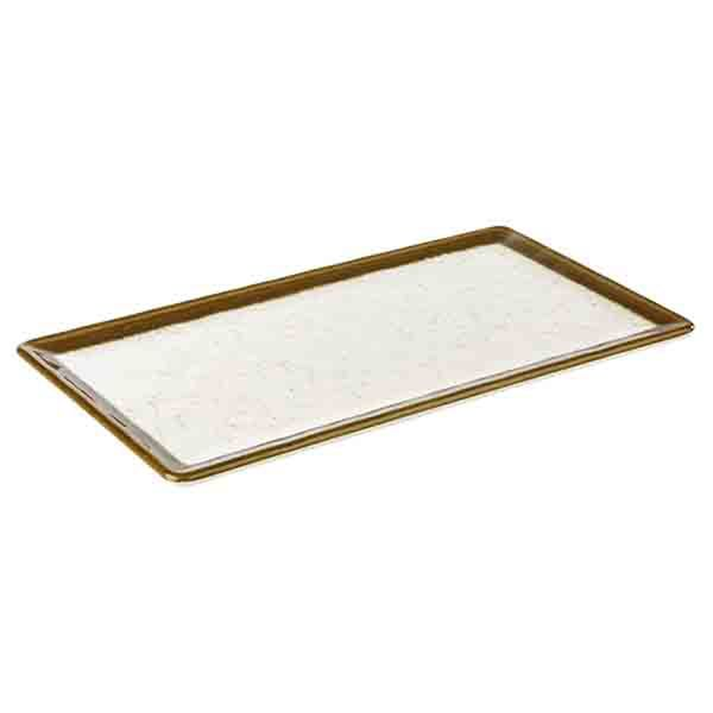 APS GN 1/3 Tablett -STONE ART-32,5 x 17,6 cm, H: 1,5 cm , Melamin 32,5 x 17,6 cm