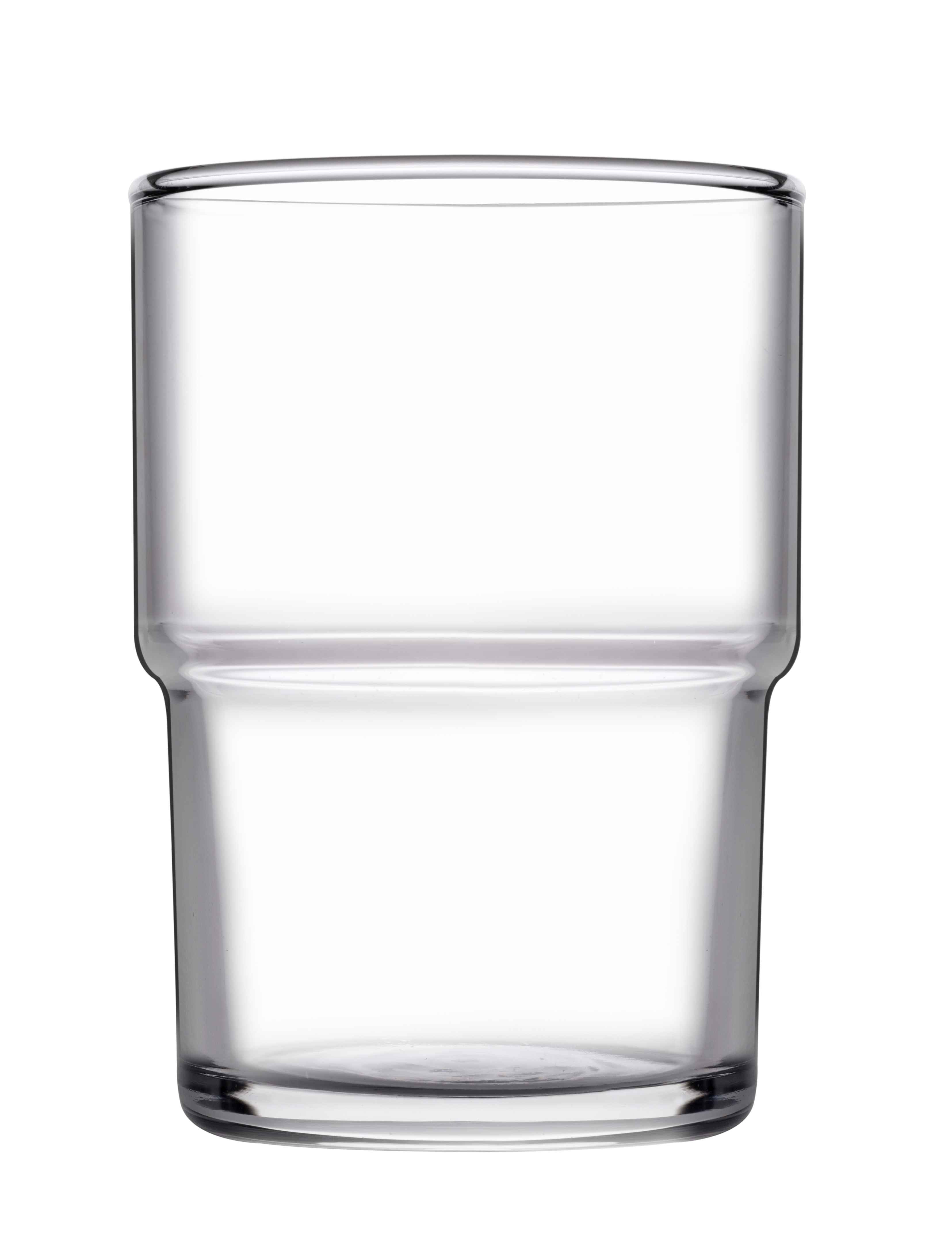 WAS Wasserglas Hill, 0,2 ltr., Glas