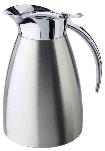 APS Isolierkanne -ADVANCED- Ø 13 cm, H: 19,5 cm, 1 Liter , 18/8 Edelstahl