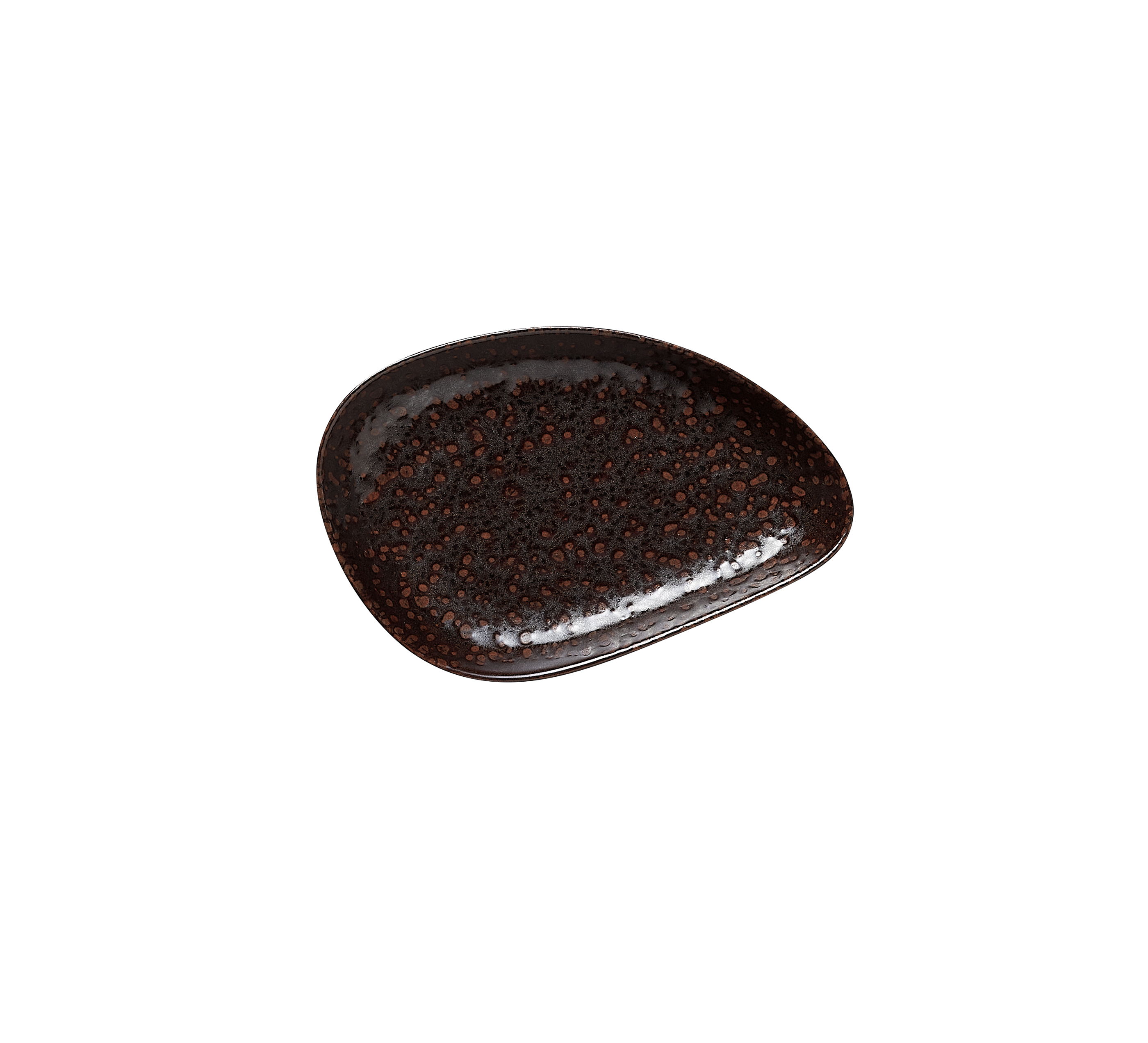 WAS Snackteller Set ROCKZZERO, 14,5 x 9,5 cm, Set á 6 Stück, metallic brown, Ste