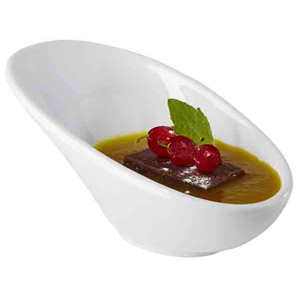 APS Schale -MINI WHITE- 11,5 x 6 cm, H: 5,5 cm , Melamin, weiß