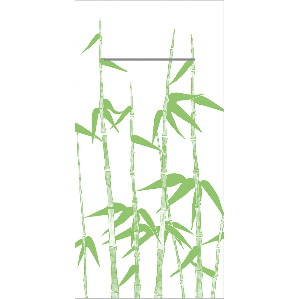Mank Pocket-Napkins Green Bamboo 40 x 40 cm 1/8 Falz