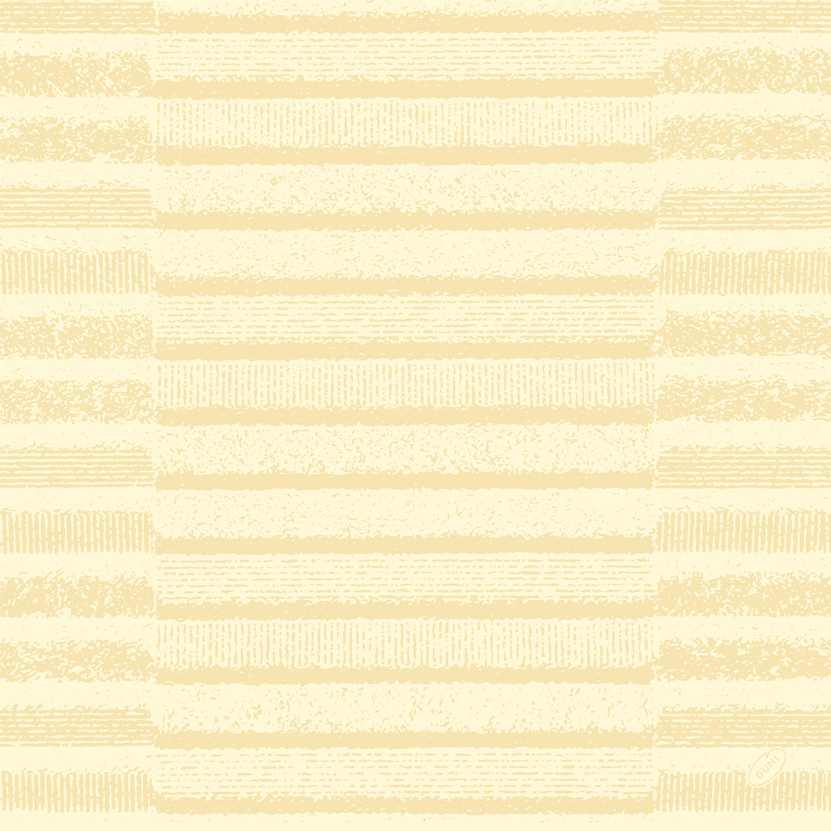 Duni Motiv-Bio-Dunisoft-Servietten 40 x 40 cm 1/4-Falz Tessuto cream