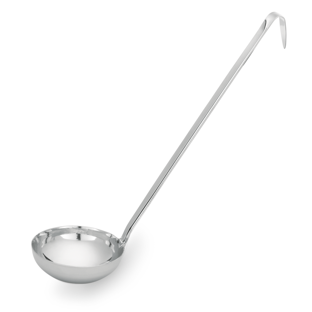 WAS Schöpfkelle Set, Ø 9 cm, 33,5 cm, Set á 4 Stück, Chromnickelstahl