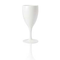 WAS Weinglas, 310 ml, Füllstrich 210 ml, weiß, Polycarbonat