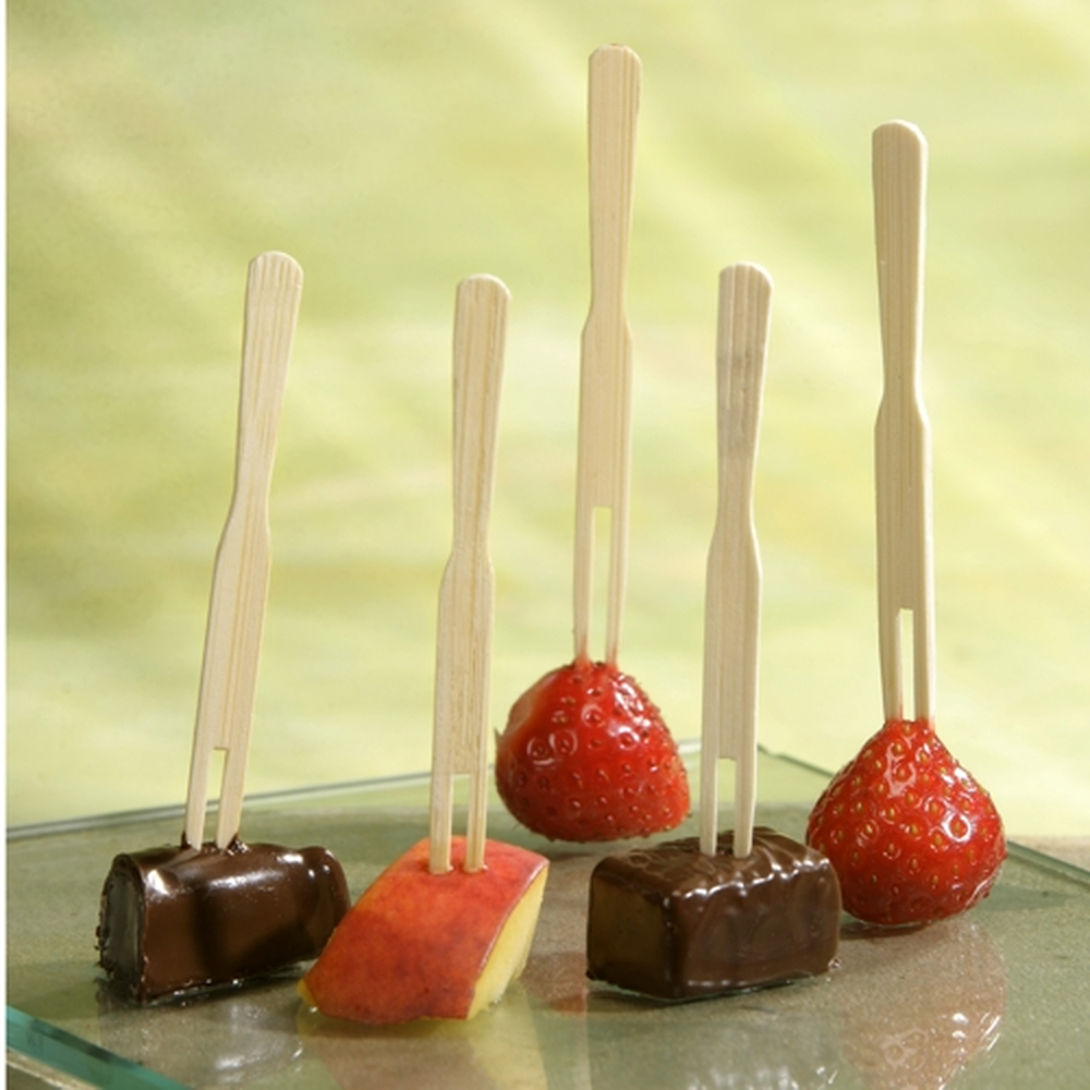 Papstar Fingerfood - Spieße "pure" 8,5 cm "Pick up"