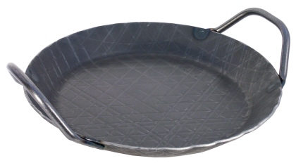 Contacto Servierpfanne 20 cm schmiedeeisern, zwei Griffe