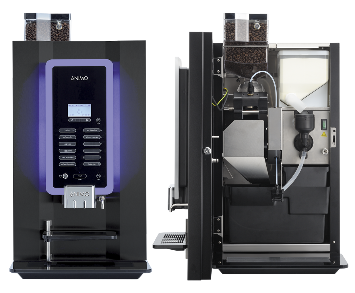 Animo OPTIBEAN 2 XL NG Kaffeevollautomat schwarz