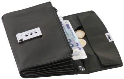 Contacto Kellnergeldtasche, aus Spaltleder