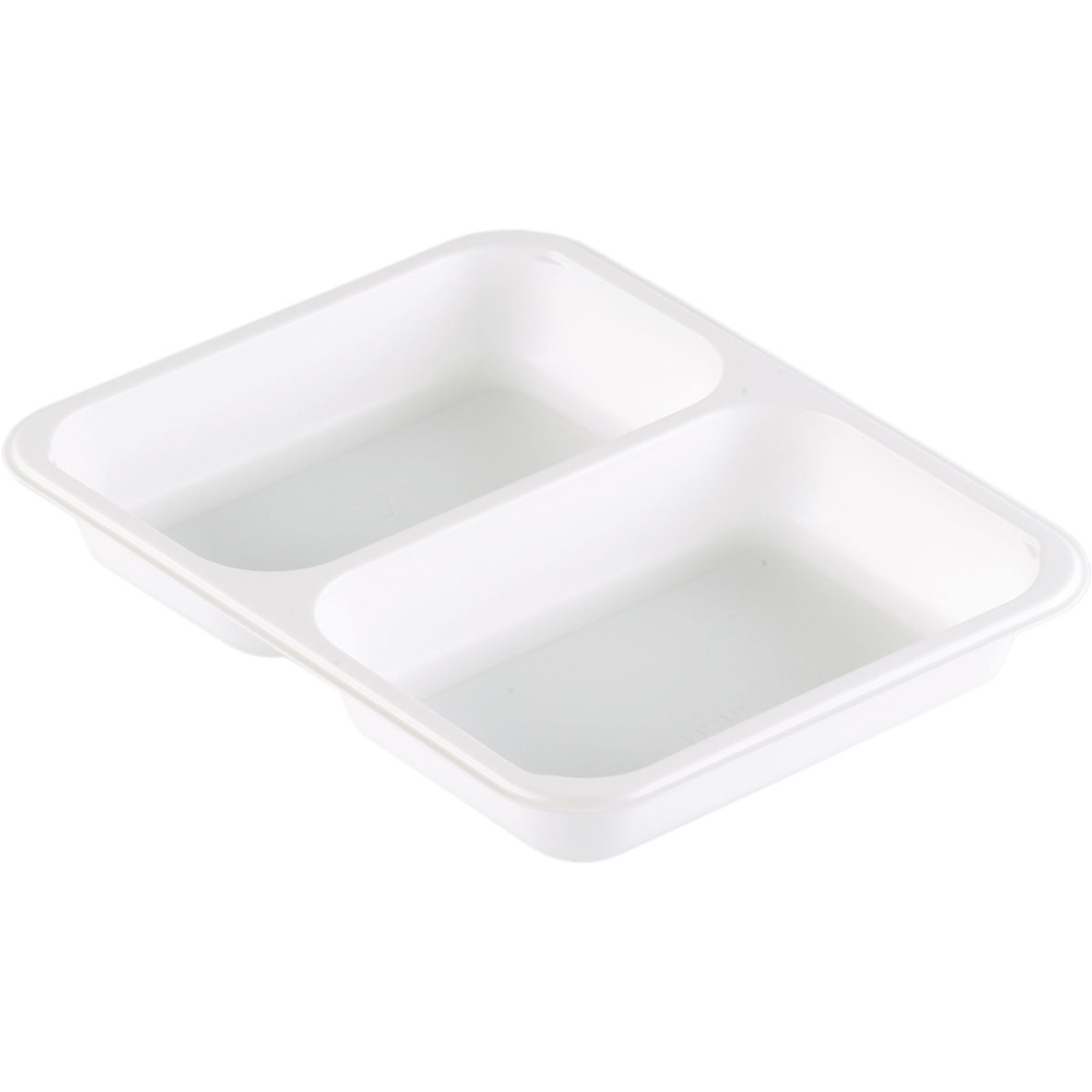 Duni PP-Schale Caterline 2-geteilt 227 x 178 x 32 mm