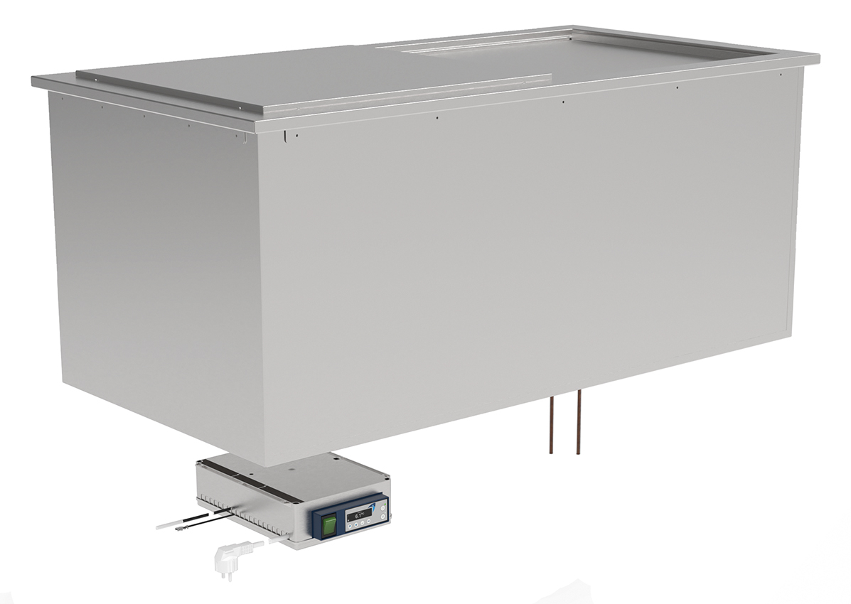 Nordcap Einbau-Tiefkühlwanne, statisch EIS-TKW 123-Z