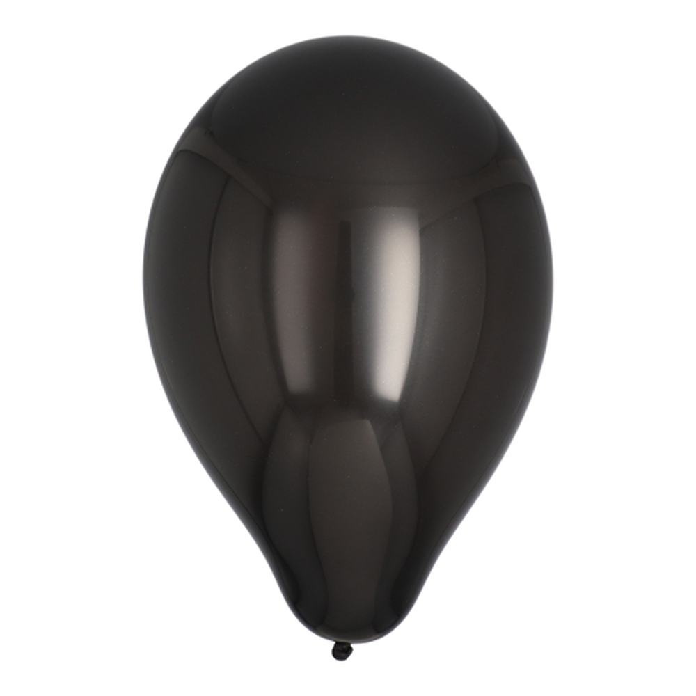 Papstar Luftballons Ø 25 cm schwarz