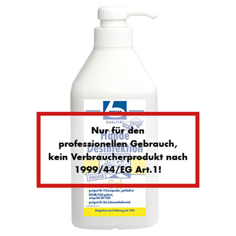 Papstar "Dr. Becher" Hände Desinfektion 1 l Gel