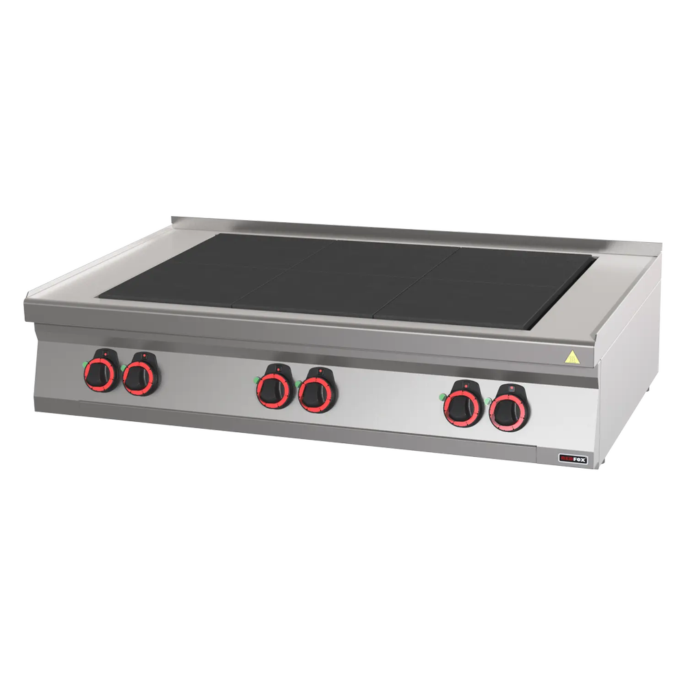 RM Gastro Herd elektrisch mit 6 Glühplatten Tisch / REDFOX - SPL 70/012 E