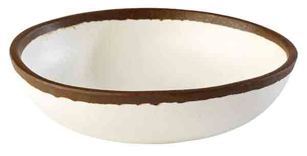 APS Schale -CROCKER- Ø 16,5 cm, H: 4 cm, 0,5 Liter , Melamin, creme
