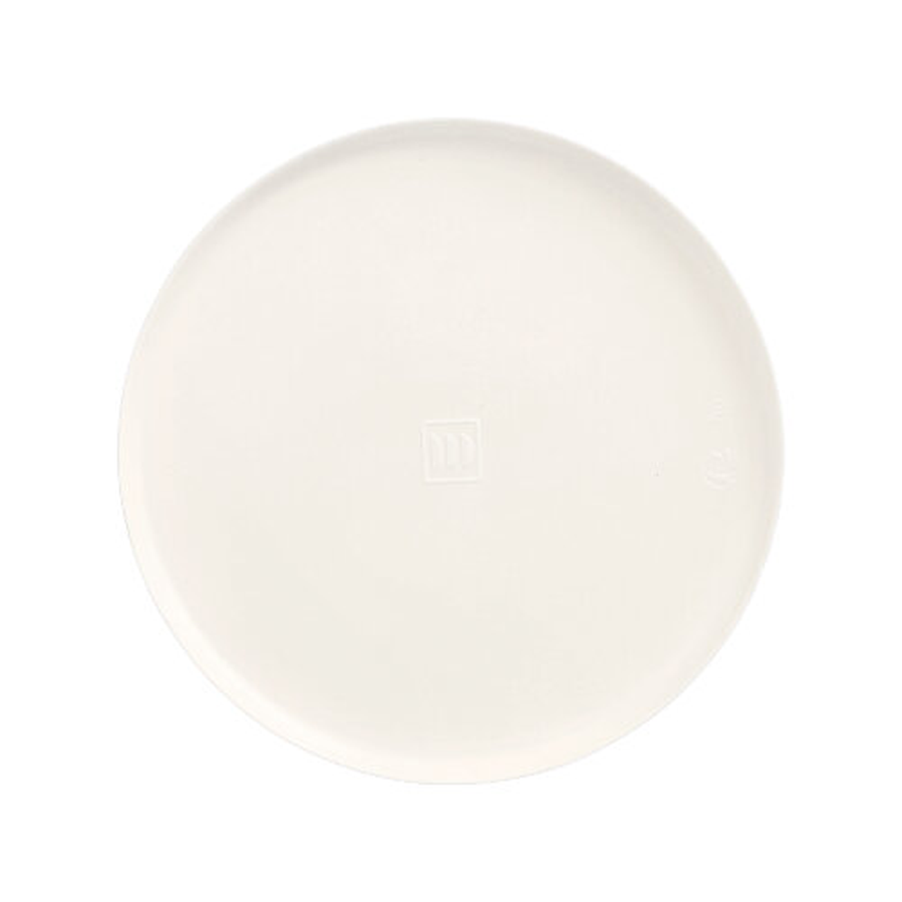 Papstar Teller Zuckerrohr "pure" rund Ø 16 cm · 1 cm weiss "Cella"