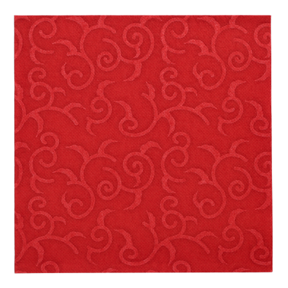 Papstar Servietten "ROYAL Collection" 1/4-Falz 40 cm x 40 cm bordeaux "Casali"