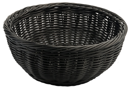 Contacto Polykorb, rund 25 cm, schwarz
